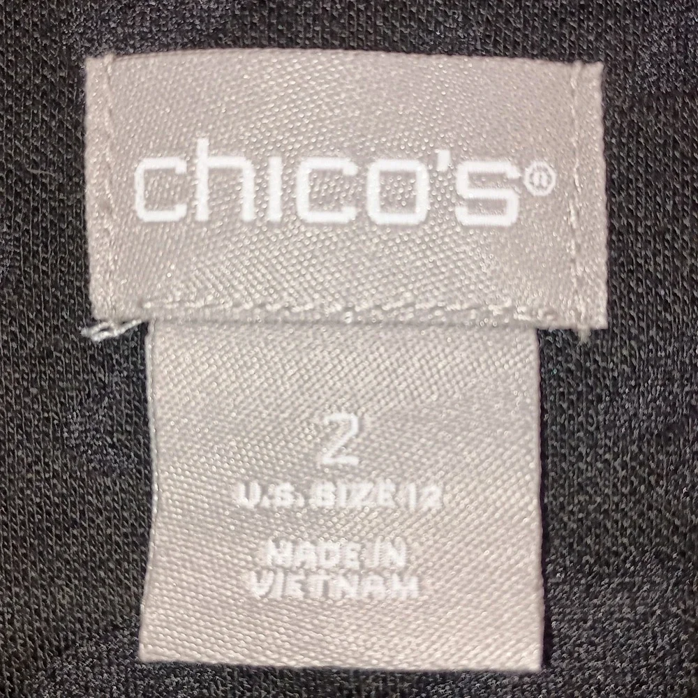 Chicos black on black mini skirt SKUW615‎